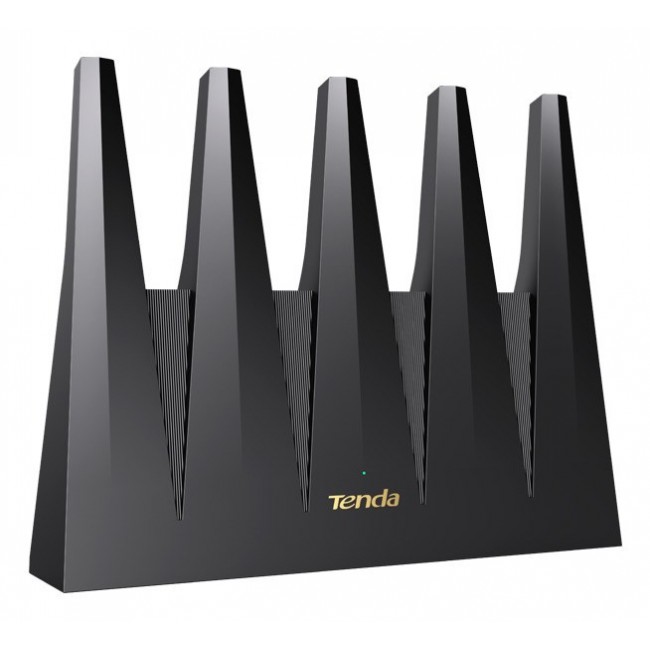 Tenda BE12 Pro wireless router 2.5 Gigabit Ethernet Dual-band (2.4 GHz / 5 GHz) Black