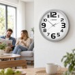 Esperanza EHC013W Wall Clock - Zurich - Black Quartz clock Oval Black, White Esperanza EHC013W Wall Clock - Zurich - Black Quartz clock Oval Black, White