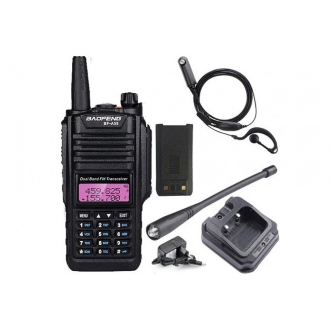 BAOFENG BF-A58 WALKIE-TALKIE BLACK