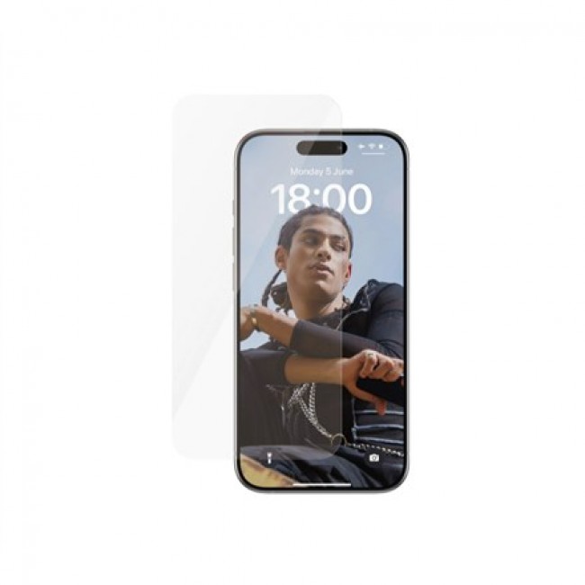 PanzerGlass SAFE. by Screen Protector iPhone 15 Pro | Ultra-Wide Fit PanzerGlass SAFE. by Screen Protector iPhone 15 Pro | Ultra-Wide Fit