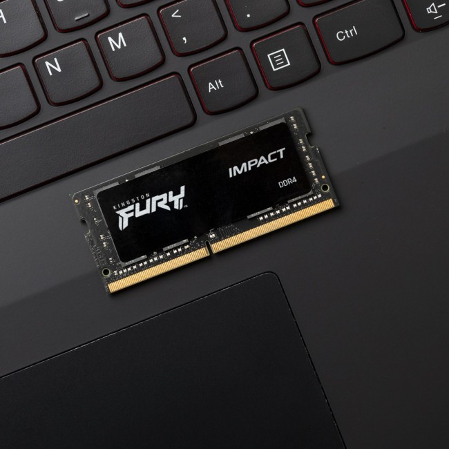 Kingston Technology FURY 32GB 3200MT/s DDR4 CL20 SODIMM Impact Kingston Technology FURY 32GB 3200MT/s DDR4 CL20 SODIMM Impact
