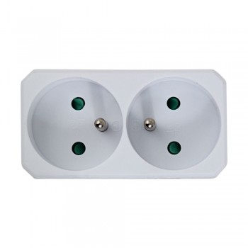 Esperanza ELK305W Electrical Splitter 2 Sockets White