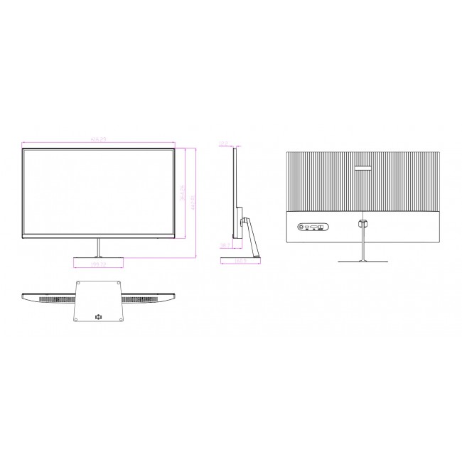 Dahua Technology DHI-LM27-C200 computer monitor 68.6 cm (27 Dahua Technology DHI-LM27-C200 computer monitor 68.6 cm (27