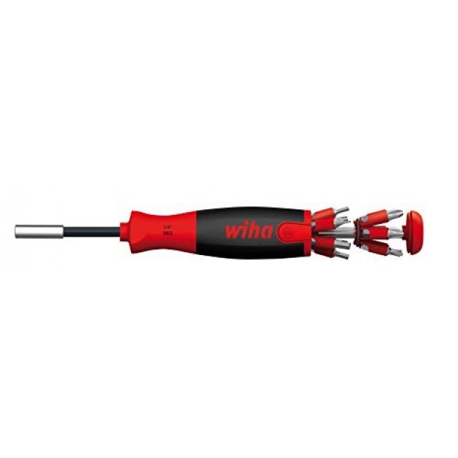 screwdriver with bit magazine liftup 25 magnetic mixed