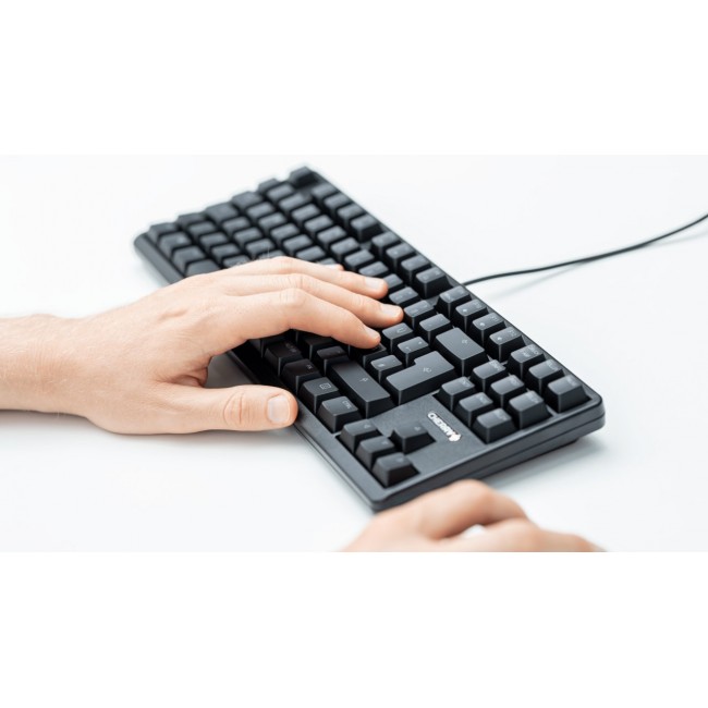 CHERRY G80-3000N RGB TKL keyboard Universal USB QWERTZ German Black CHERRY G80-3000N RGB TKL keyboard Universal USB QWERTZ German Black