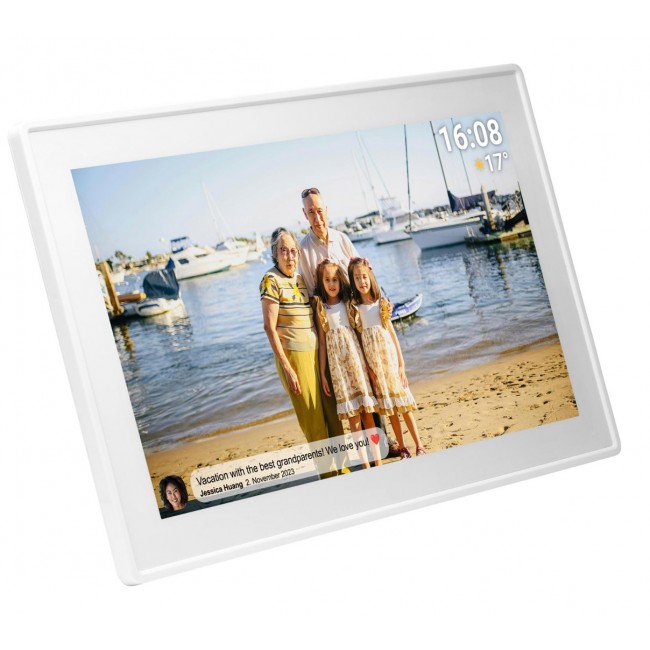 Denver PFF-1515W digital photo frame White 39.6 cm (15.6 Denver PFF-1515W digital photo frame White 39.6 cm (15.6