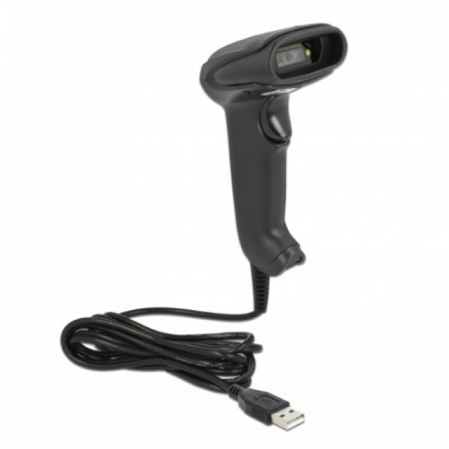 DeLOCK USB Barcode Scanner 1D and 2D with connection cable - German Version DeLOCK USB Barcode Scanner 1D and 2D with connection cable - German Version