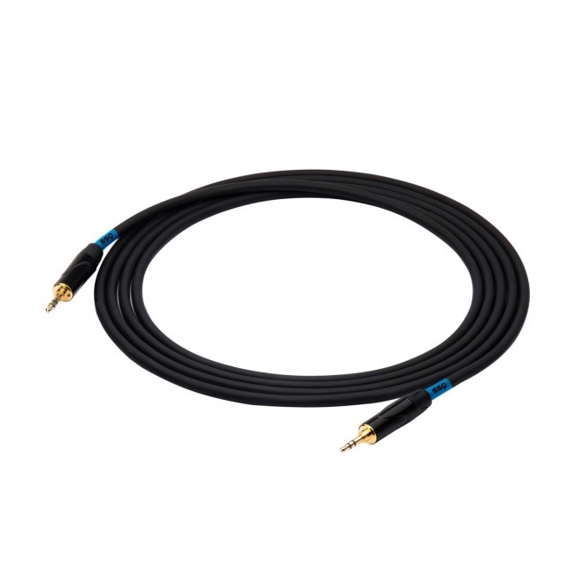 SSQ MIMI2 SS-1425 Cable Mini Jack Stereo 3,5 mm - Mini Jack Stereo 3,5 mm 2 m Black SSQ MIMI2 SS-1425 Cable Mini Jack Stereo 3,5 mm - Mini Jack Stereo 3,5 mm 2 m Black