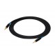 SSQ MIMI2 SS-1425 Cable Mini Jack Stereo 3,5 mm - Mini Jack Stereo 3,5 mm 2 m Black SSQ MIMI2 SS-1425 Cable Mini Jack Stereo 3,5 mm - Mini Jack Stereo 3,5 mm 2 m Black