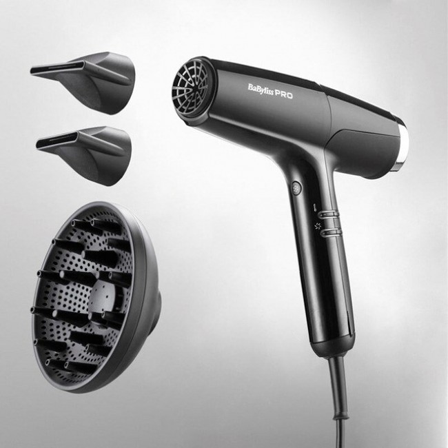 BaByliss Falco BAB8550BE Hair Dryer 2000 W Black BaByliss Falco BAB8550BE Hair Dryer 2000 W Black