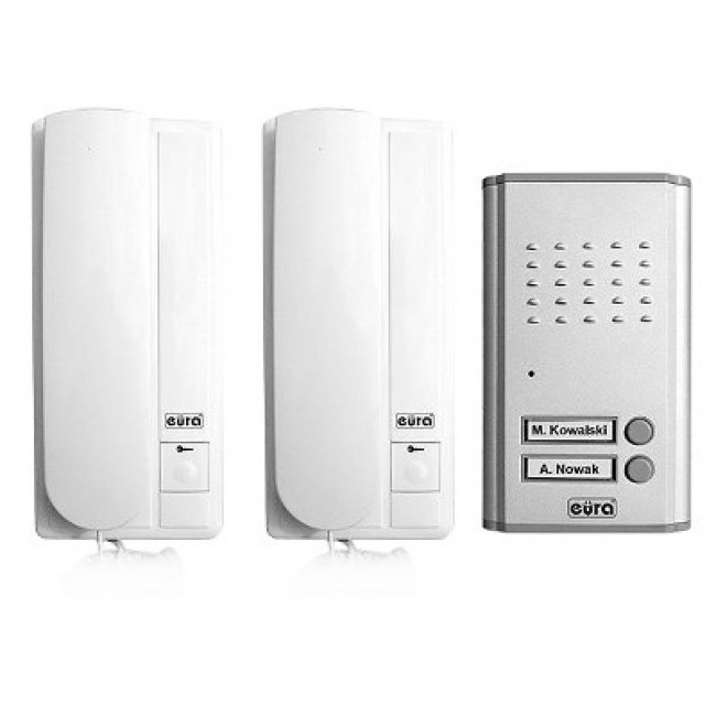 DOMOFON EURA ADP-47A3 (RL-3208AA) 2-RODZ. DOMOFON EURA ADP-47A3 (RL-3208AA) 2-RODZ.