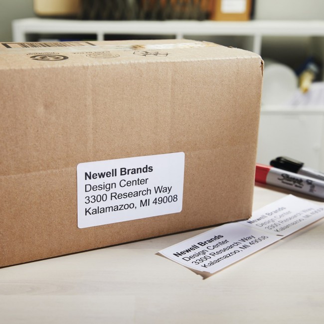 DYMO Authentic LabelWriter High-Capacity Shipping Labels | (59 mm x 102 mm) | 2 Rolls of 575 Easy-Peel Labels (1,150 Mailing Labels) | Self-Adhesive | for LabelWriter 4XL/5XL Label Makers