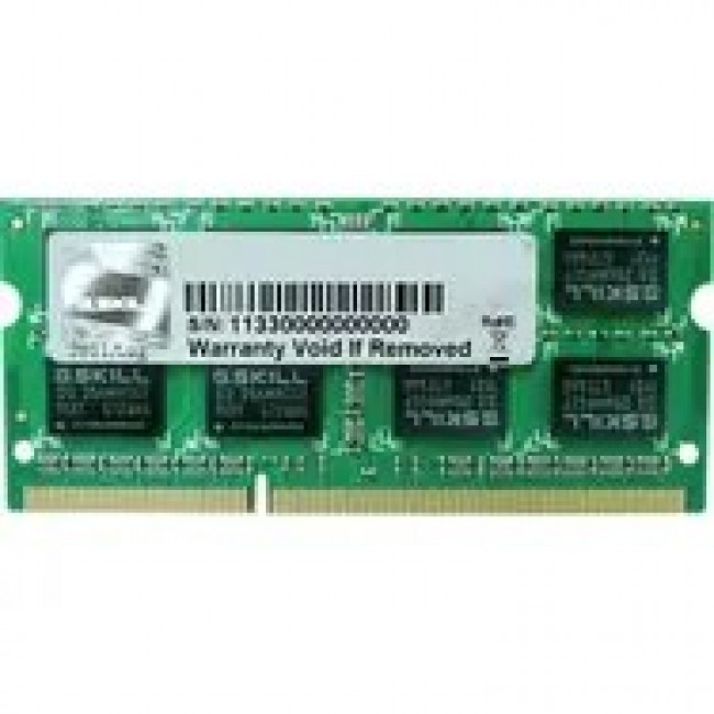 G.Skill 4GB DDR3-1600 memory module 1 x 4 GB 204-pin SO-DIMM