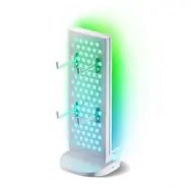 Nanoleaf Pegboard Desk Dock - pod wietlana stacja dokująca do urządze peryferyjnych (white)