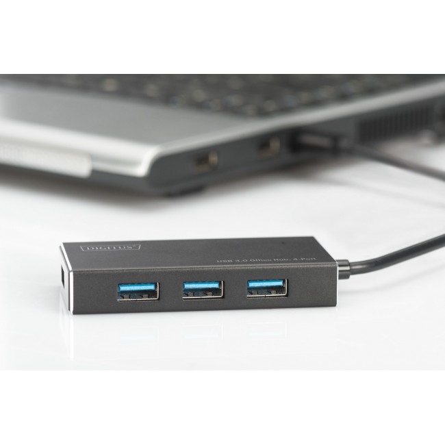 Digitus USB 3.0 Office Hub, 4-Port Digitus USB 3.0 Office Hub, 4-Port