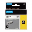 DYMO Rhino Industrial Heat-Shrink Cable Label Tubes | 6mm x 1.5m | Black Print on White | for Rhino Label Makers