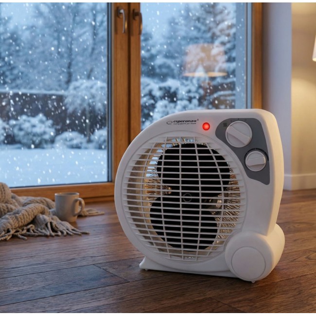 Esperanza EHH002 electric space heater Indoor Grey,White 2000 W