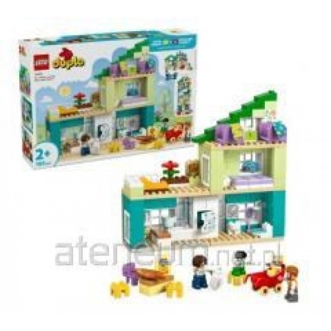 LEGO DUPLO 10470 3 in 1 Modern Family House with Figures
