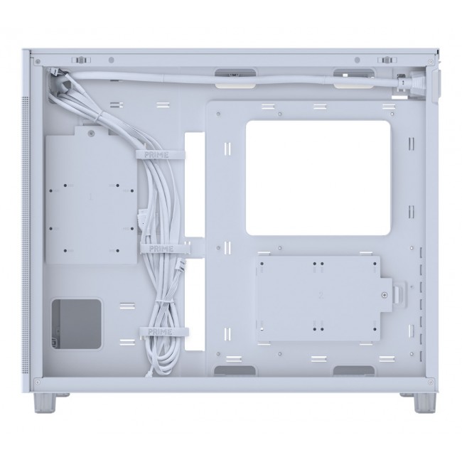 ASUS PRIME AP303 TG White Midi Tower