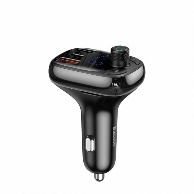Baseus CCMT000101 FM transmitter 87.5 - 108 MHz Bluetooth Black Baseus CCMT000101 FM transmitter 87.5 - 108 MHz Bluetooth Black