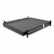 StarTech.com 2U Sliding Server Rack Mount Shelf - 20 to 30in Adjustable Mounting Depth - Vented - 50lb - Heavy Duty Universal 19 Rack Shelf for Equipment Rack - 24in Deep