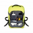 DICOTA P20471-17 backpack Rucksack Black, Grey, Yellow Recycled polyethylene terephthalate (rPET)