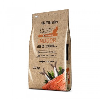 FITMIN Purity Indoor - dry cat food - 10 kg