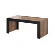 Cama MILA bench/table 120x60x50 oak wotan + black Cama MILA bench/table 120x60x50 oak wotan + black