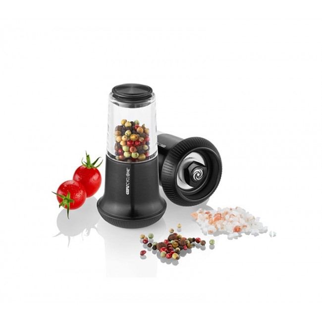 Salt and pepper grinder S black GEFU X-PLOSION G-34626