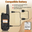 Walkie-Talkie Baofeng BF-T25E Orange, 2 pieces
