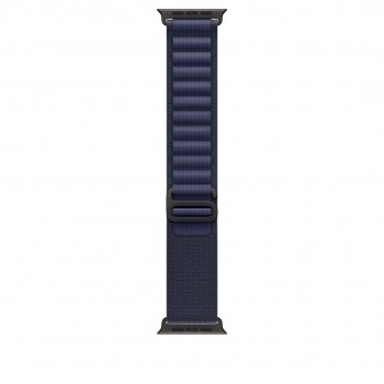 Apple 49mm Navy Alpine Loop - Large - Black Titanium Finish