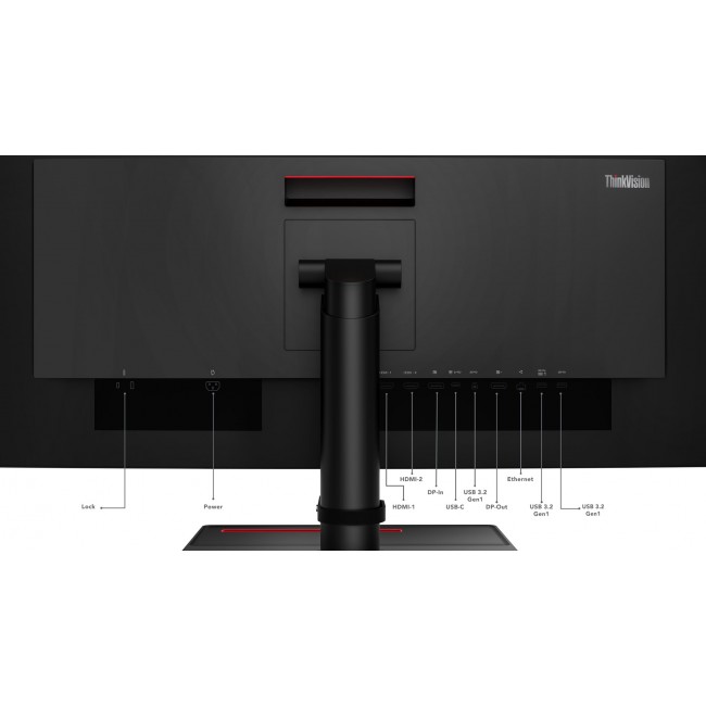 Lenovo ThinkVision P34w-20 LED display 86.7 cm (34.1