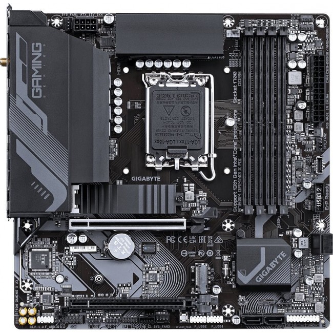 Gigabyte B760M GAMING X AX DDR5 motherboard LGA 1700 micro ATX Gigabyte B760M GAMING X AX DDR5 motherboard LGA 1700 micro ATX