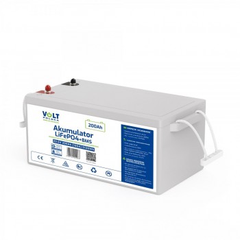 LiFePO4 Battery 25.6V 200Ah (200A) + BMS