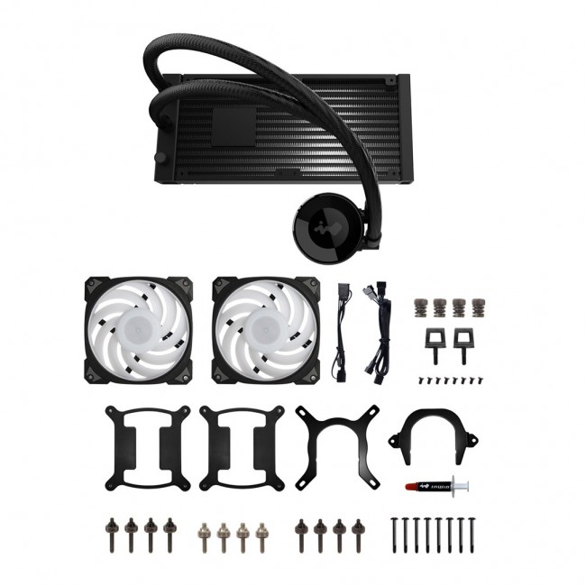 In Win IW-LC-MR24 computer cooling system Processor Liquid cooling kit 12 cm Black