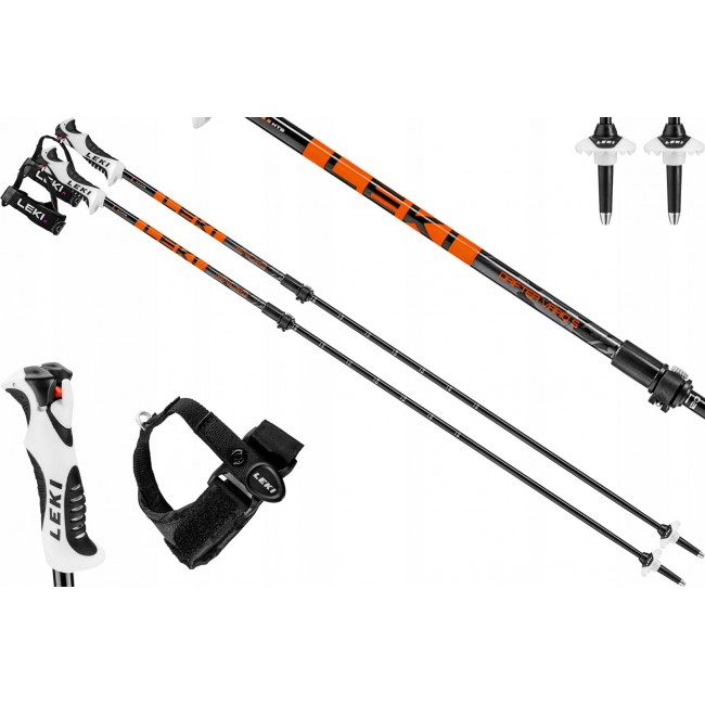 LEKI DRIFTER VARIO S 90-120 BLACK-DARK