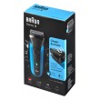 BRAUN Series 3 310S Electric shaver Black, Blue