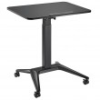 Maclean MC-453 B Mobile Laptop Desk with Pneumatic Height Adjustment, Laptop Table with Wheels, 80 x 52 cm, Max. 8 kg, Height Adjustable Max. 109 cm (Black) Maclean MC-453 B Mobile Laptop Desk with Pneumatic Height Adjustment, Laptop Table with Wheels, 80 x 52 cm, Max. 8 kg, Height Adjustable Max. 109 cm (Black)