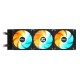 GIGABYTE GAMING 360 Liquid CPU Cooler- 3x120mm ARGB Fans, slide-in interlocking mechanism, DAISY-CHAIN, Intel LGA 1851 and AMD AM5 Compatible