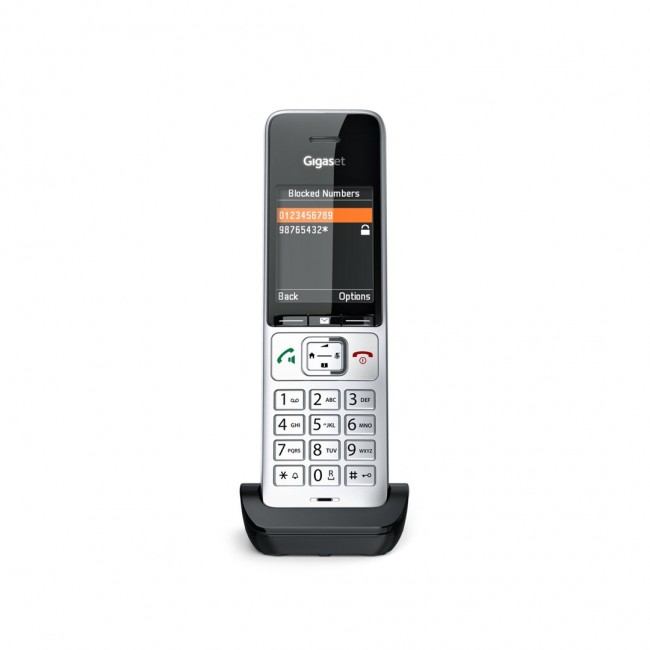 Gigaset COMFORT 500HX Analog/DECT telephone Caller ID Black, Silver Gigaset COMFORT 500HX Analog/DECT telephone Caller ID Black, Silver