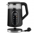 GreenBlue Cordless Electric Kettle, 1.7 L capacity, glass water tank, easy-to-read display, temperature selection, 2200 W, GB670 B