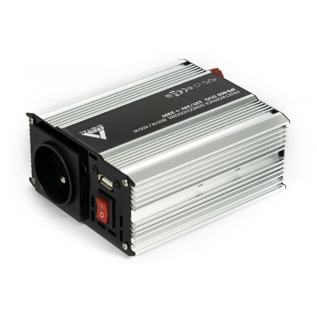 AZO Digital 12 VDC / 24 VDC / 230 VAC Automotive Inverter IPS-800 800W Duo