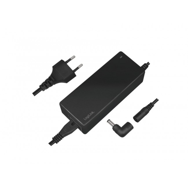 LogiLink PA0215 power adapter/inverter Indoor 90 W Black
