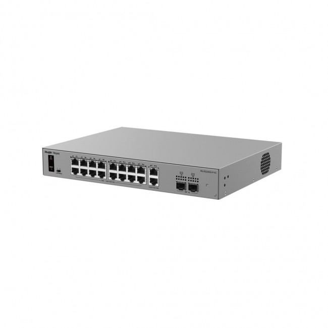 Ruijie Networks RG-ES220GS-P-V2 network switch Managed L2 Gigabit Ethernet (10/100/1000) Power over Ethernet (PoE) Grey Ruijie Networks RG-ES220GS-P-V2 network switch Managed L2 Gigabit Ethernet (10/100/1000) Power over Ethernet (PoE) Grey