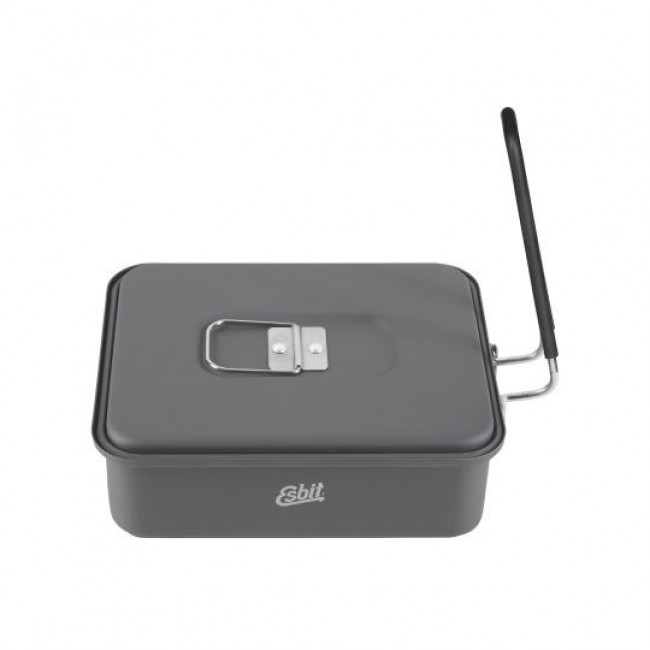 ESBIT Solid fuel cookset Pot 1.1 L Aluminium, Black ESBIT Solid fuel cookset Pot 1.1 L Aluminium, Black