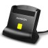 Axagon CRE-SM2 smart card reader Indoor USB USB 2.0 Black