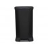 CURVER METALLIC WASTE BIN 50L WITH PEDAL /IML BLACK
