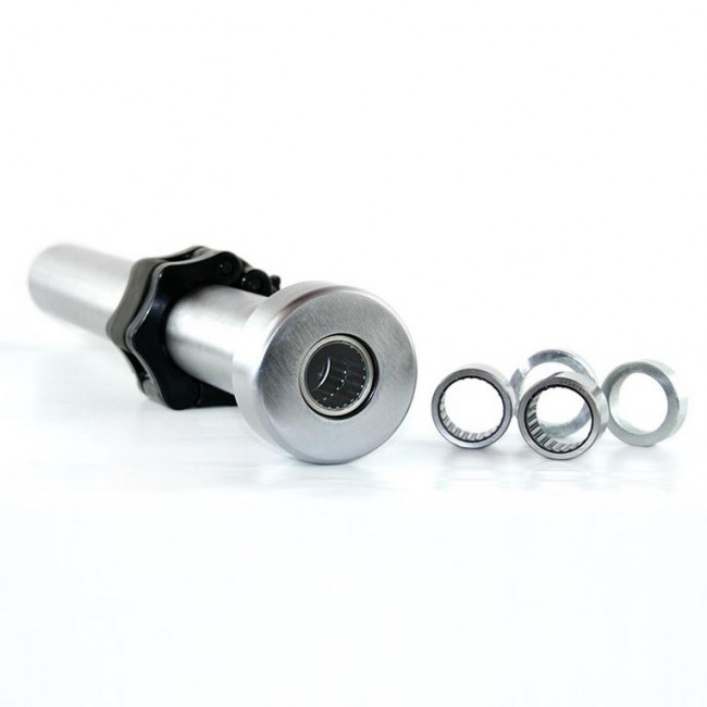 GO320 + ZG1000 BLACK OLYMPIC BAR 14.8KG 1830MM HMS WITH JAW BLACK LOCK CLAMPS GO320 + ZG1000 BLACK OLYMPIC BAR 14.8KG 1830MM HMS WITH JAW BLACK LOCK CLAMPS