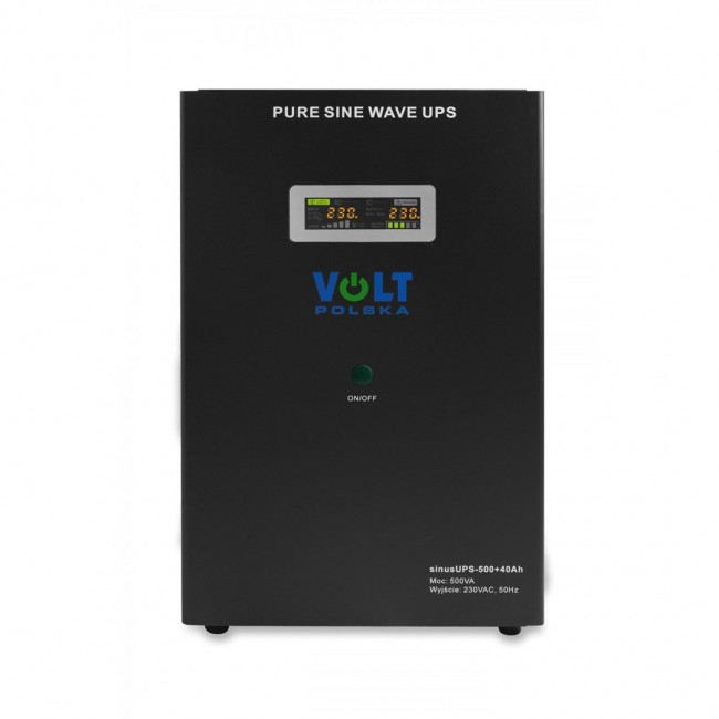 Uninterruptible Power Supply SINUS UPS 500 + 40Ah (300/500W) Uninterruptible Power Supply SINUS UPS 500 + 40Ah (300/500W)