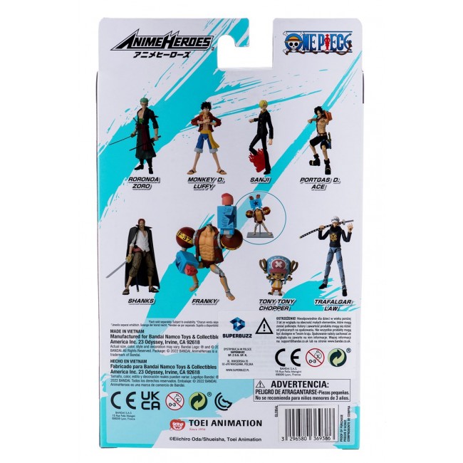 ANIME HEROES ONE PIECE - FRANKY ANIME HEROES ONE PIECE - FRANKY